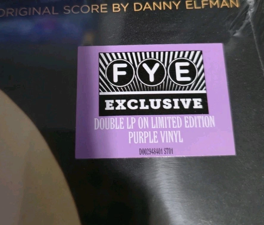 THE NIGHTMARE BEFORE CHRISTMAS - OST -  2LP FYE EXCLUSIVE - PURPLE VINYL SEALED - Image 4 of 4