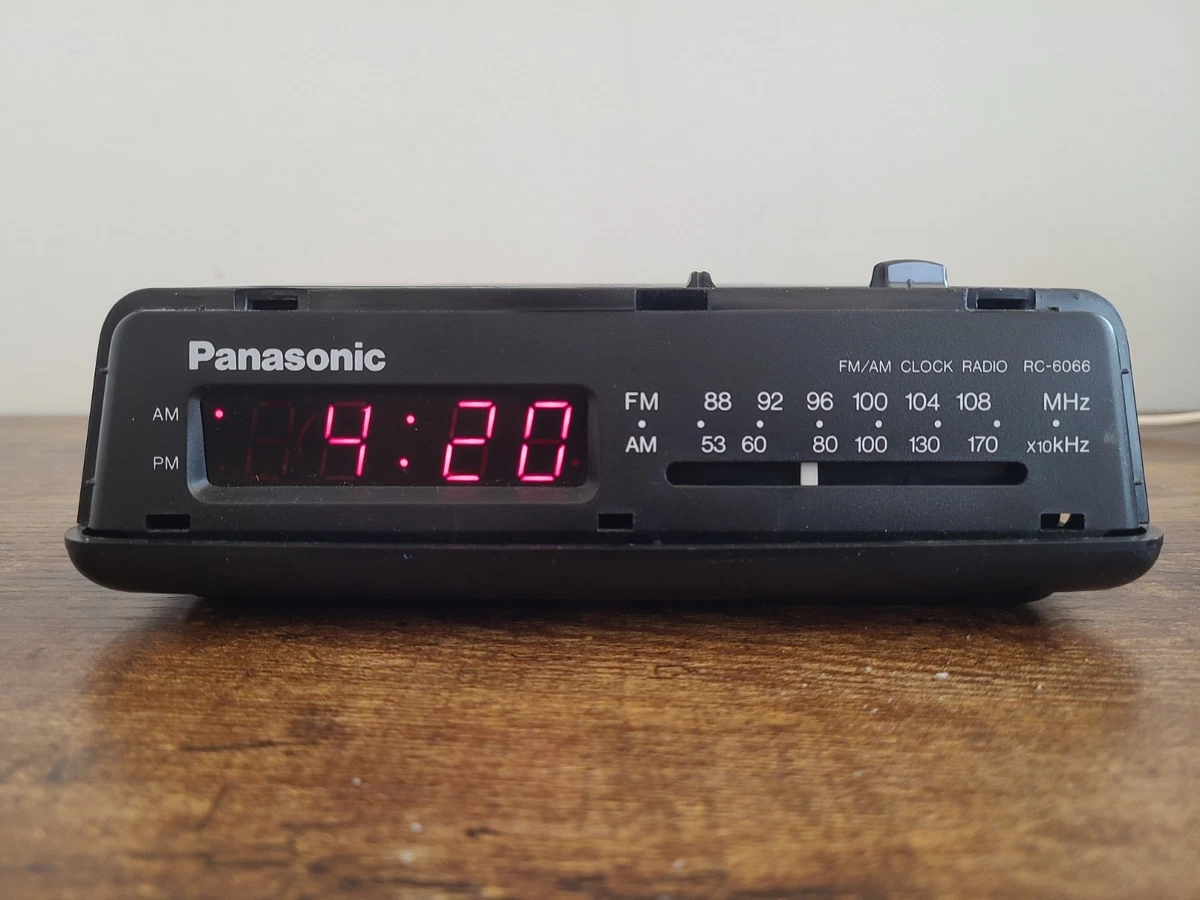 Preços baixos em Rádio AM FM Antigo Panasonic em despertadores