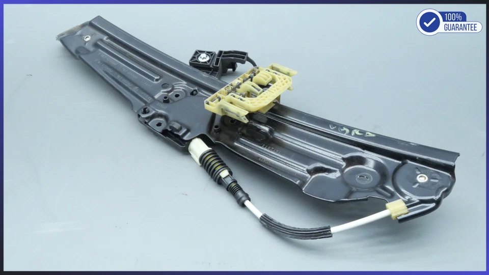 BMW F10 528i 550i 2011-2016 puerta trasera izquierda motor regulador OEM 7208017 Foto 3 de 4