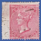 GB SG66a QV 1857 4d ROSE GU + LIGHT CANCEL