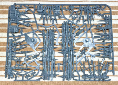 Warcry Catacombs Terrain Sprue -  Barricades, Spikes, Ruins - Ravaged Lands