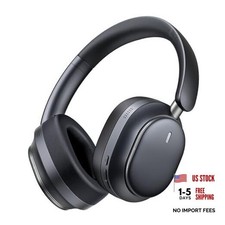 Hybrid Active Noise Cancelling Headphones, Over Ear Bluetooth 6.0 Black
