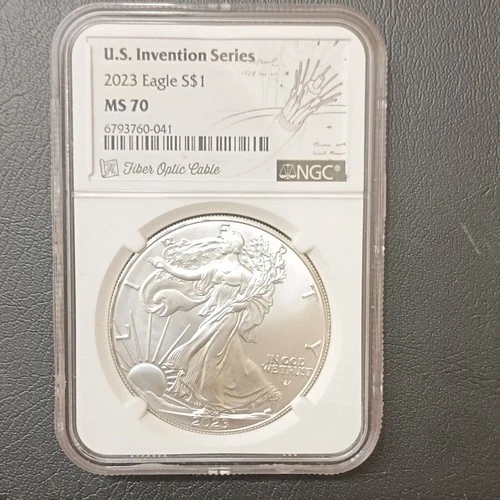 U.S. Mint 2023 American Eagle 1 oz Silver Coin NGC MS 70