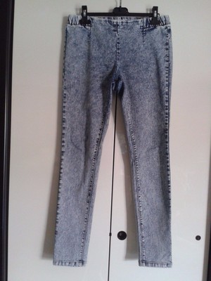 Pantaloni Jeans Elasticizzati Leggins Donna Jeggings Tg L/ 42 Terranova |  eBay