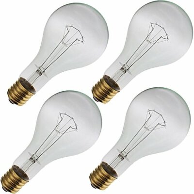 Industrial Performance 300PS35/CL 130V, 300 Watt, PS35, Mogul Screw (E39) Bas...