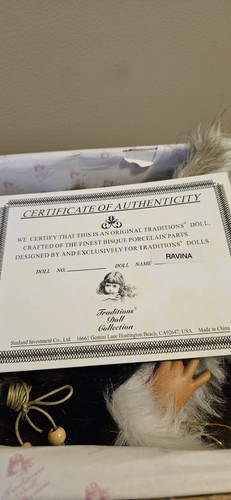 Traditions Doll Collection Eskimo Ravina 20" In Original Box Item #200599 - Picture 7 of 17