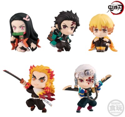 Bandai Demon Slayer Adverge Motion 4 Mini Figure Kyojuro Tanjiro