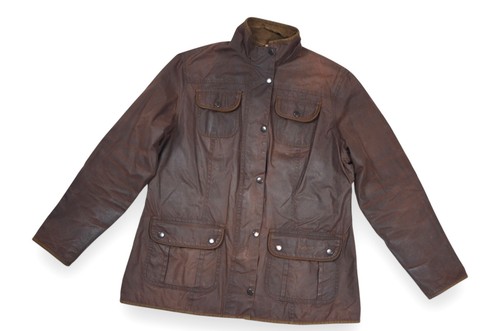 Barbour Utility Damenjacke Wachsbraun L1094 England Größe 16 - Bild 2 von 15