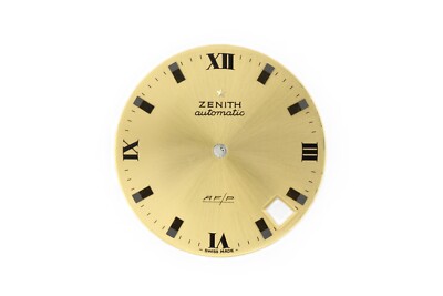 Zenith Automatic AF/P Vintage Golden Watch Dial Cal. 408 28.5mm *B4510