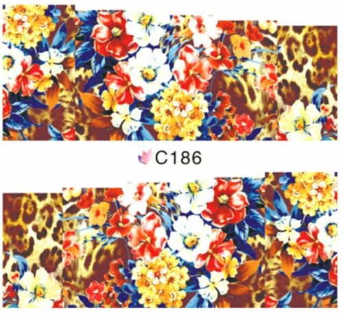 14 sets Nail art water transfer decal sticker wrap C series Ladies Autumn C27 - Picture 2 of 8