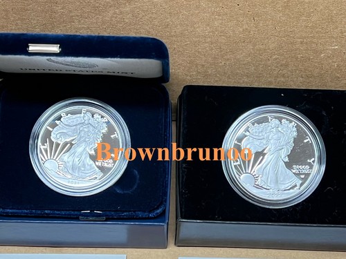 2021 W + 2022 W American Eagle Silver Proof - 21EA TYPE1 + 22EA 2 Coins - 第 3/7 張圖片