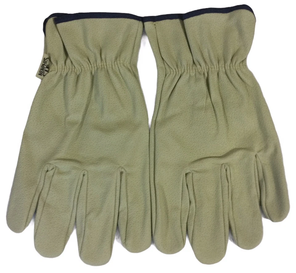 Paquete de 12 guantes de trabajo industriales Memphis 3711XL cuero sintético 35 % PU/65 % nailon Foto 2 de 3