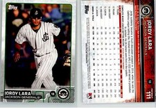 Jordy Lara 2015 Topps Pro Debut #111 Jackson Generals