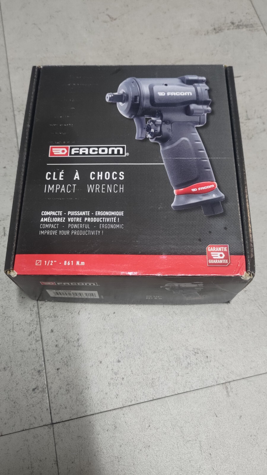 Facom Druckluft-Schlagschrauber 1Z - Gerade Bauform Für Werkstatt