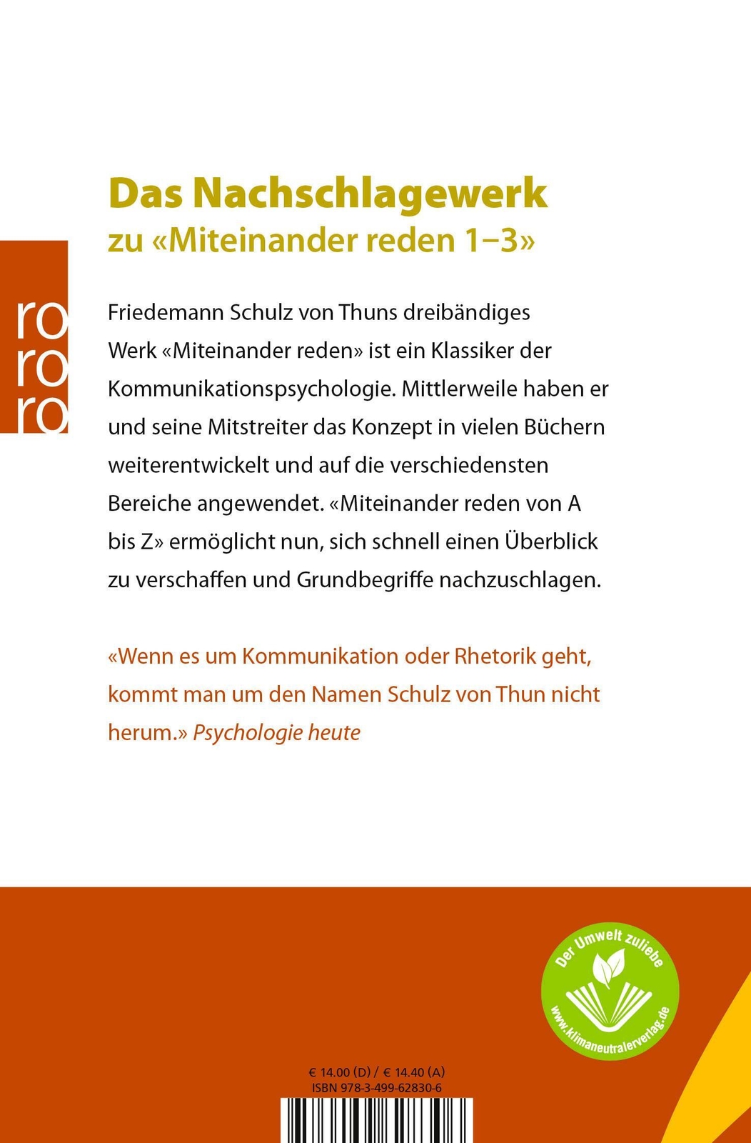 Thumbnail - Miteinander Reden Von A Bis Z | Lexikon Der Kommunikationspsychologie