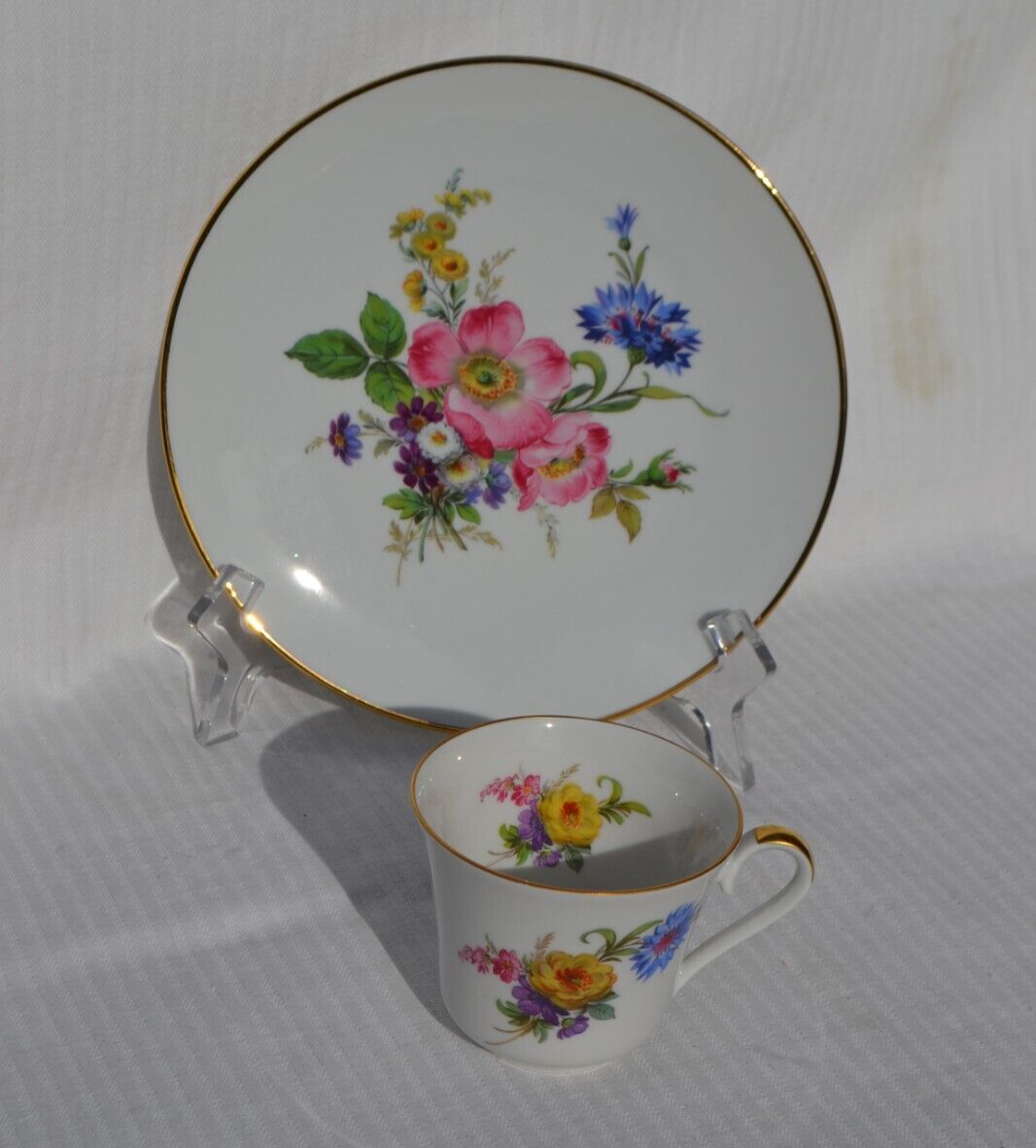 Service De Vaisselle Vintage Kaiser En Porcelaine - Motif Floral élégant