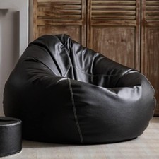 Bean Bag Chair Sofa without beans only cover Faux Leather XXXXL For Homes Gift
