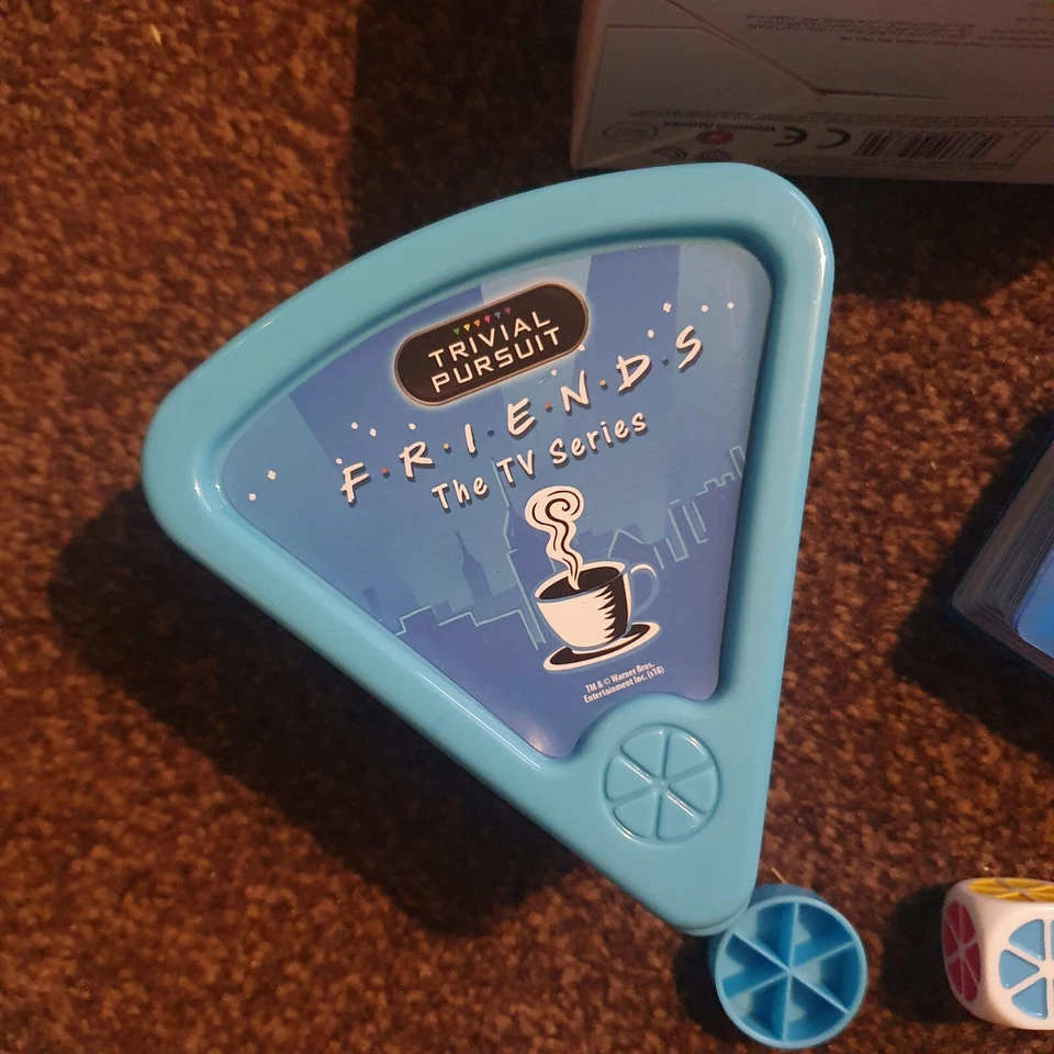 Friends Trivial Pursuit Game - Coloured Pieces Of Pie Missing - Image 4 of 4