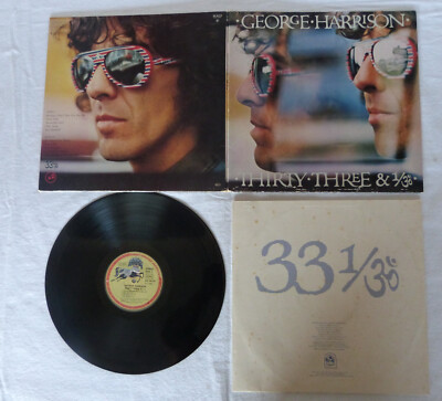 Schallplattenauflösung.LP-George Harrison-Thirty-Three-33 1-Tolles Stück-Ansehen