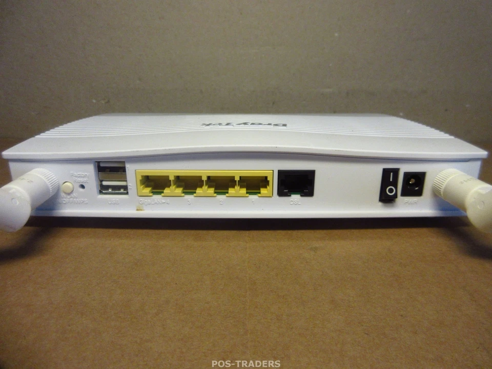 Draytek Vigor 2762AC VGY2133 Modem Router Annex A - INCL 2x ANTENNAS - EXCL PSU - Bild 2 von 4