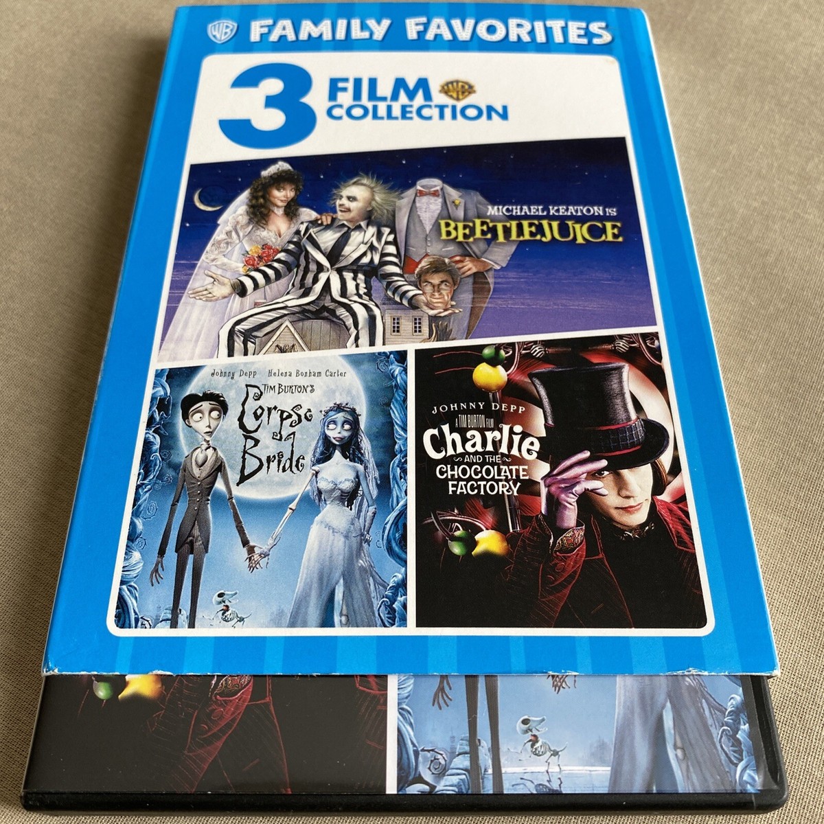 Beetlejuice & Charlie and the Chocolate Factory & Corpse Bride
