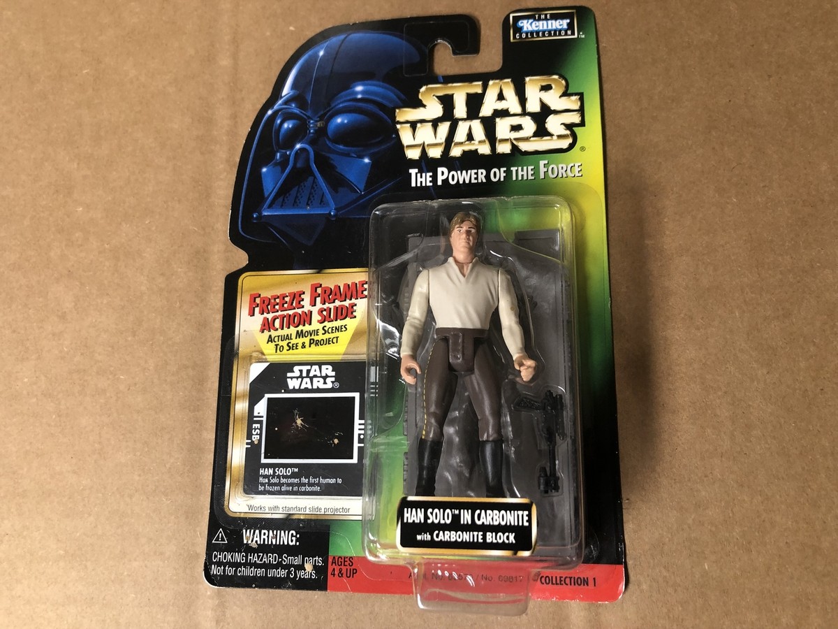 Brand New Kenner 69817 1997 Star Wars Han Solo in Carbonite Freeze
