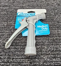 (QTY 9) Gilmour 1065664 Medium-Duty Salt Water Nozzle Continuous Plastic Gray