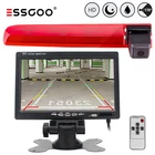 Essgoo 3rd Brake Light Rear View Camera + 7'' Monitor For VW Transporter T5 T6 V VI