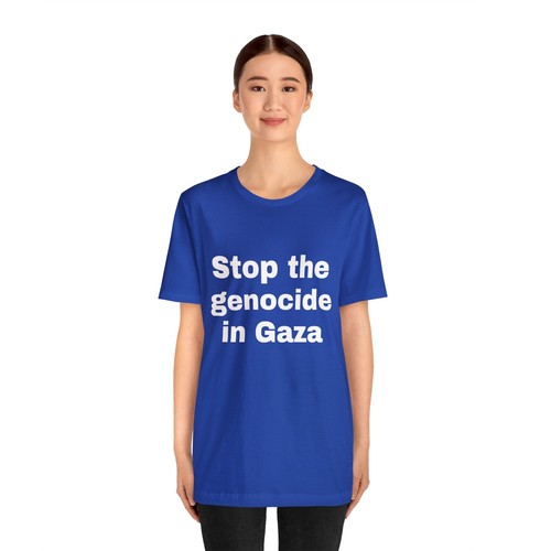 Stop the genocide in Gaza T-shirt - Picture 24 of 41