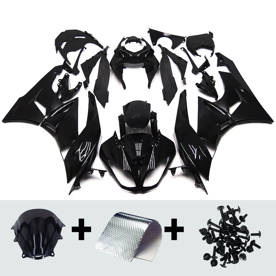 Kit de carenados de inyección para carrocería de plástico Kawasaki Ninja ZX6R 636 2009-2012 Foto 3 de 4