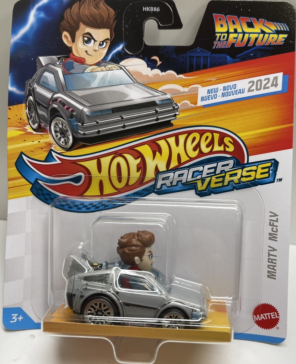 Back To The Future Hot Wheels RACER VERSE “MARTY McFLY “NEW 2024