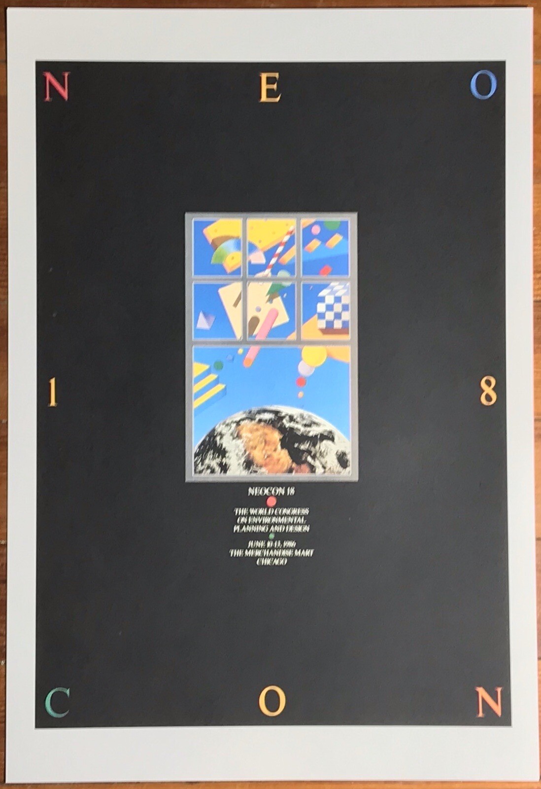 1986 American Poster, Mohawk Graphics Collection, Neocon 18 ...