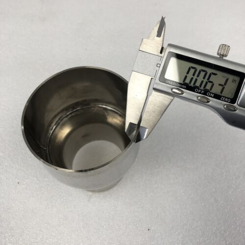 Universal Stainless Steel T201 Exhaust Piping Reducer 2" to 3",3.55" Length - Picture 6 of 9