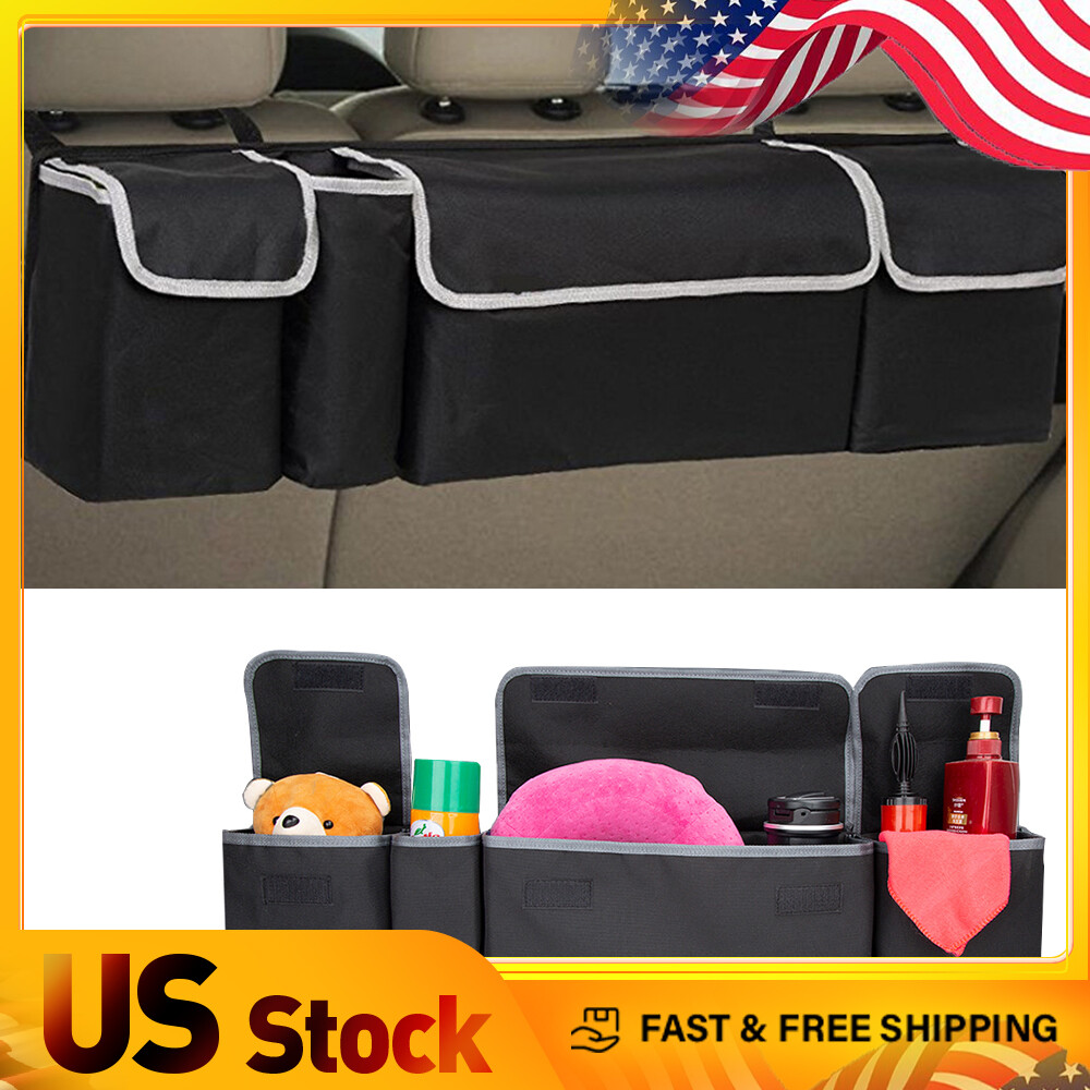 600D Large Trunk Car Organizer Oxford Interior Accessories Seat Back Storage Bag