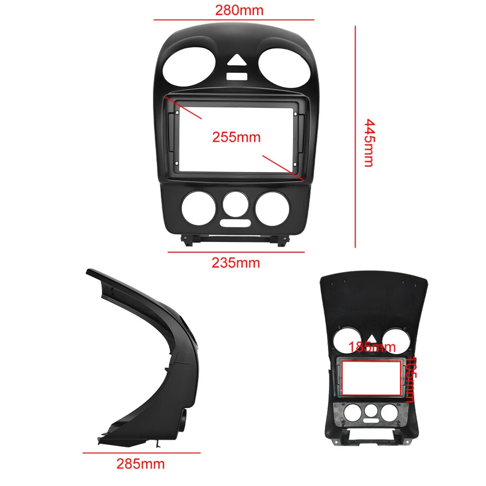 64GB Android 15 Für VW Beetle 2004-2010 GPS Navi Autoradio Apple Carplay WiFi 9" - Bild 3 von 4