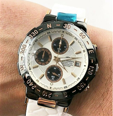 NUOVO PRYNGEPS TIMONIER CHRONO White Dial 40MM 10ATM | eBay