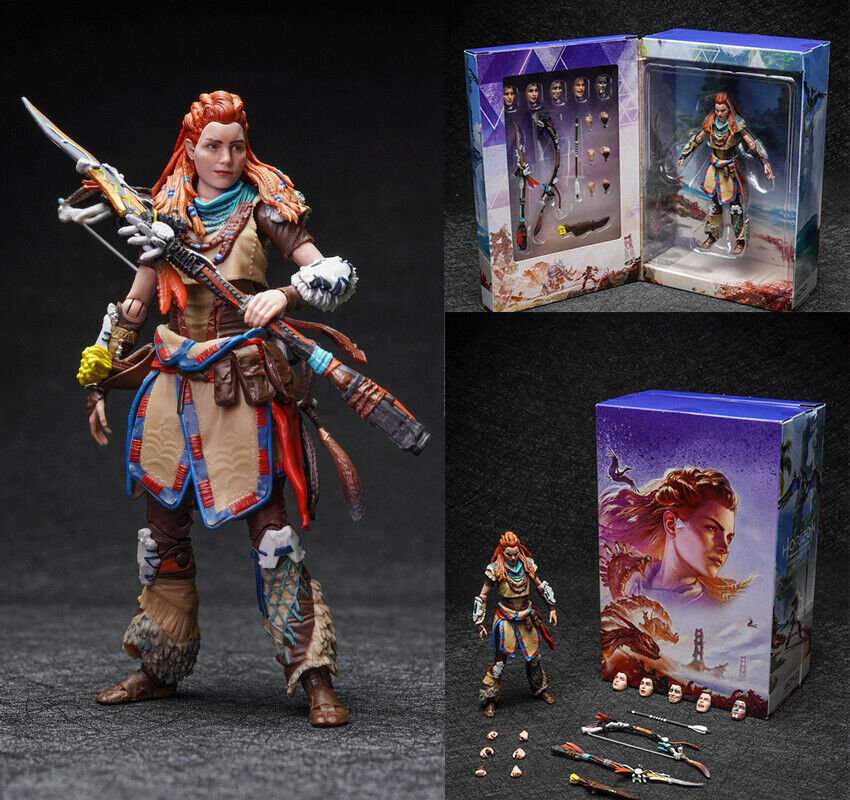 Horizon Forbidden West Aloy 1/12 6in. Action Figure Model In Horizon Forbidden West Aloy 1/12 6in. Action Figure Model In