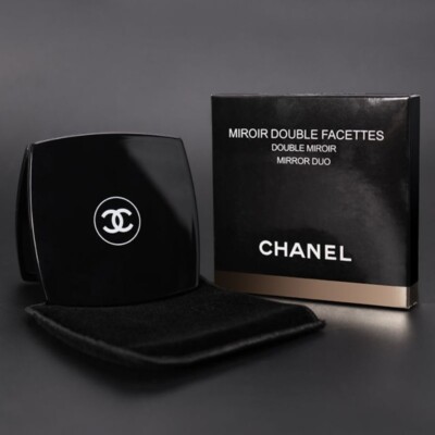 Chanel Mirror Duo Compact Double Facette Makeup Black Gift | eBay UK