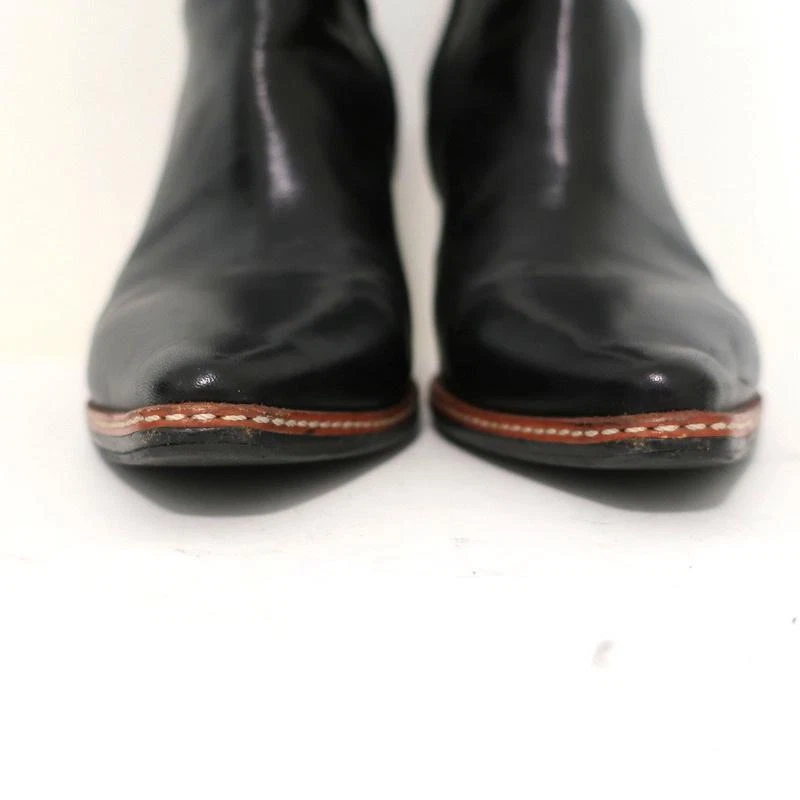 Maison Martin Margiela заостренный носок ботильоны из черной кожи размер 37,5 - Изображение 4 из 4