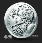 2021 Freedom Girl Silver Shield Silver Round 1 oz .999 Fine Silver IN CAPSULE