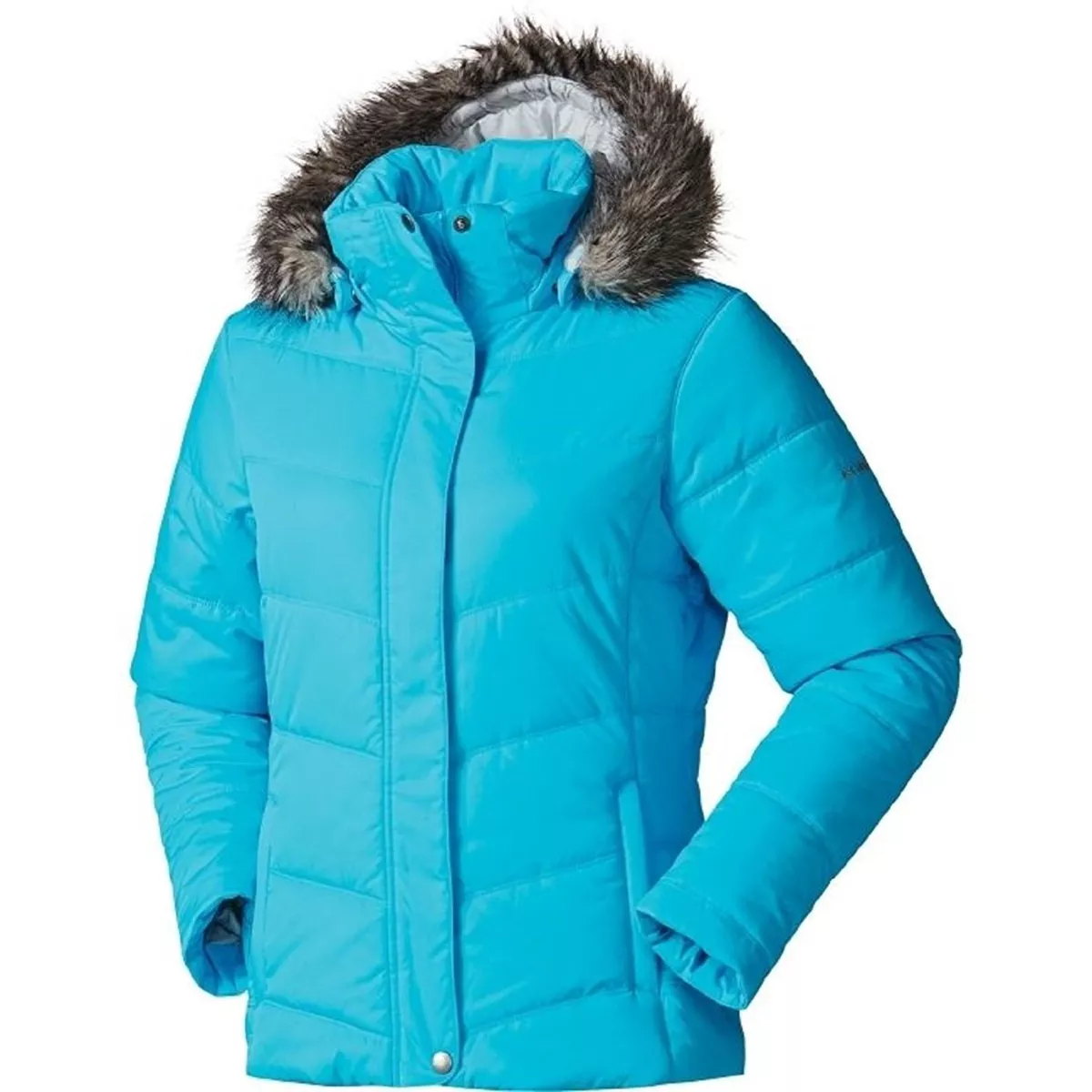 Columbia Simply Snowy II Omni-Shield Women's Jacket Blue S M | eBay