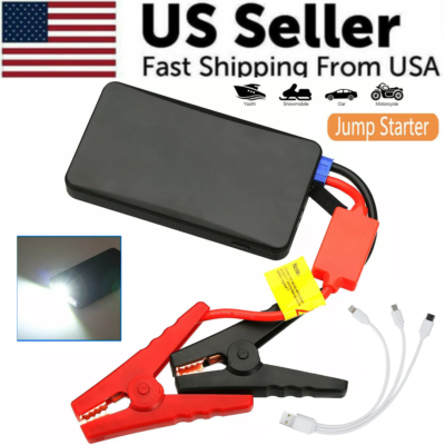 #ad Portable Mini Slim 20000mAh Car Jump Starter Engine Battery Charger Power Bank $20.69