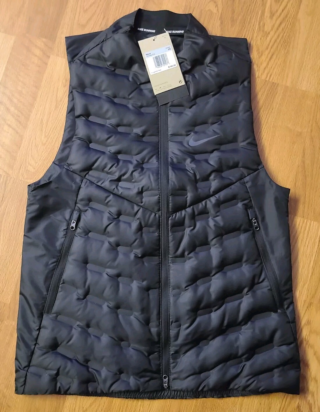 Nike Therma-FIT ADV AeroLoft Repel Running Vest Jacket for Men Size 2XL FB7542-010