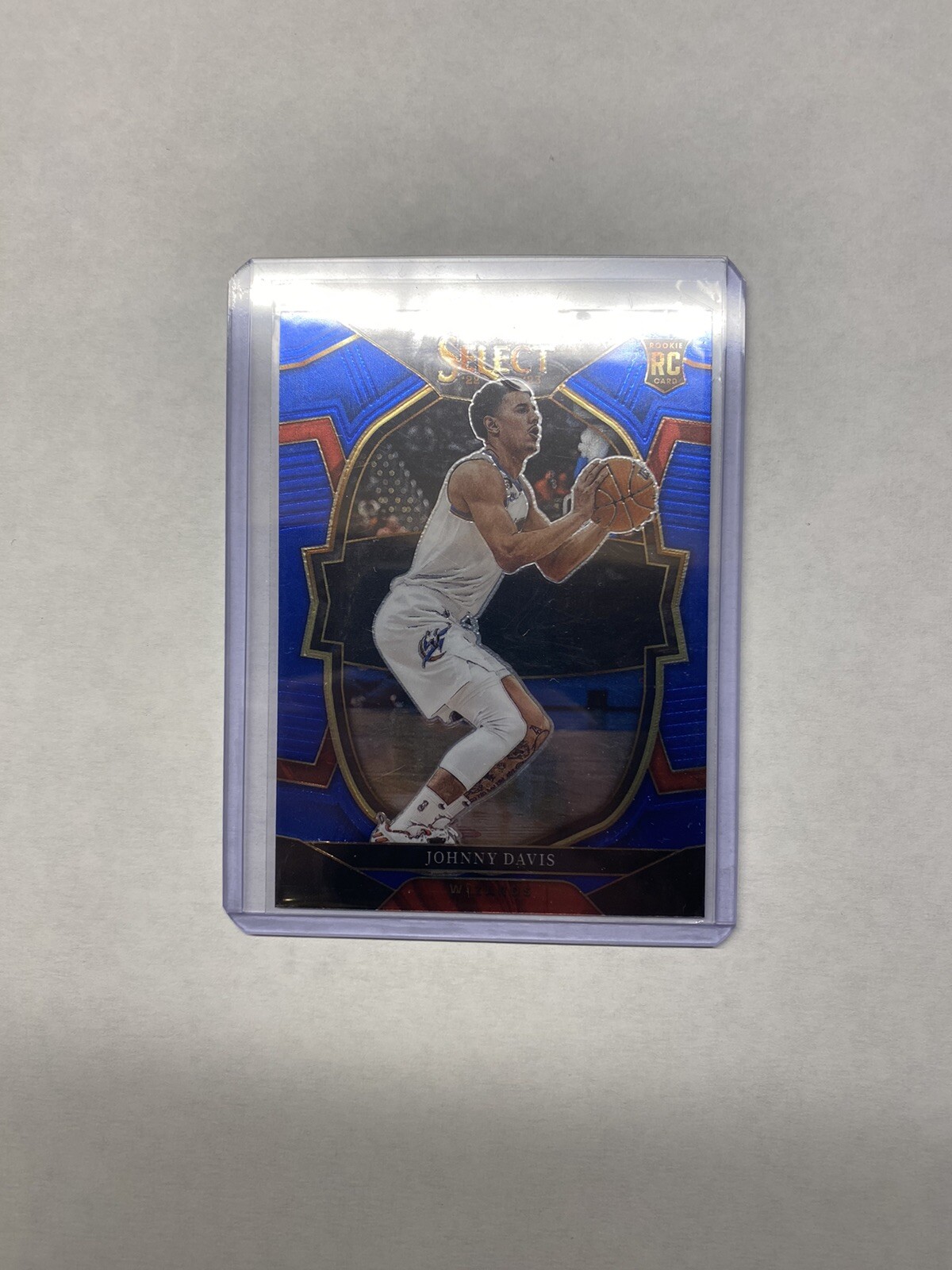 2022-23 Select Johnny Davis RC Rookie Concourse #100 Washington Wizards