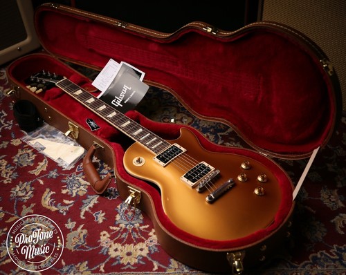 2022 Gibson USA Les Paul Slash Victoria Gold Top & Hard Case - Picture 9 of 24