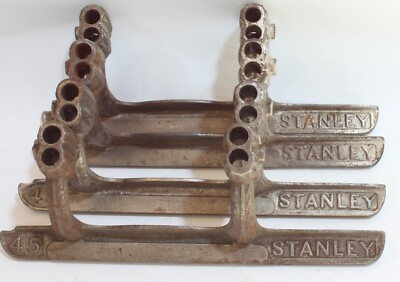 #ad 2nd Lot of 4 Original Stanley No. 45 Combination Plane Fence Stanley Parts $125.00