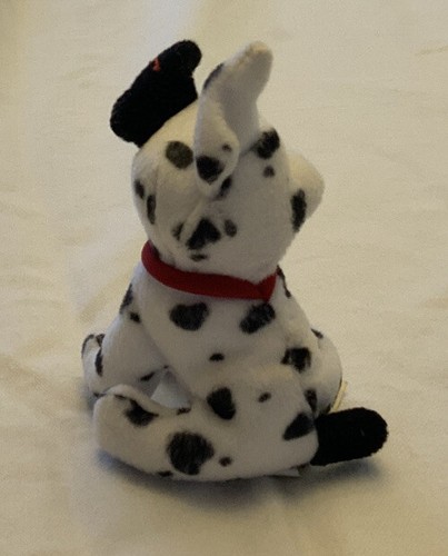 McDonalds Happy Meal Ty Teenie Gorro Hidrante El Perro Dálmata Etiqueta Sin Colgar - Imagen 3 de 4