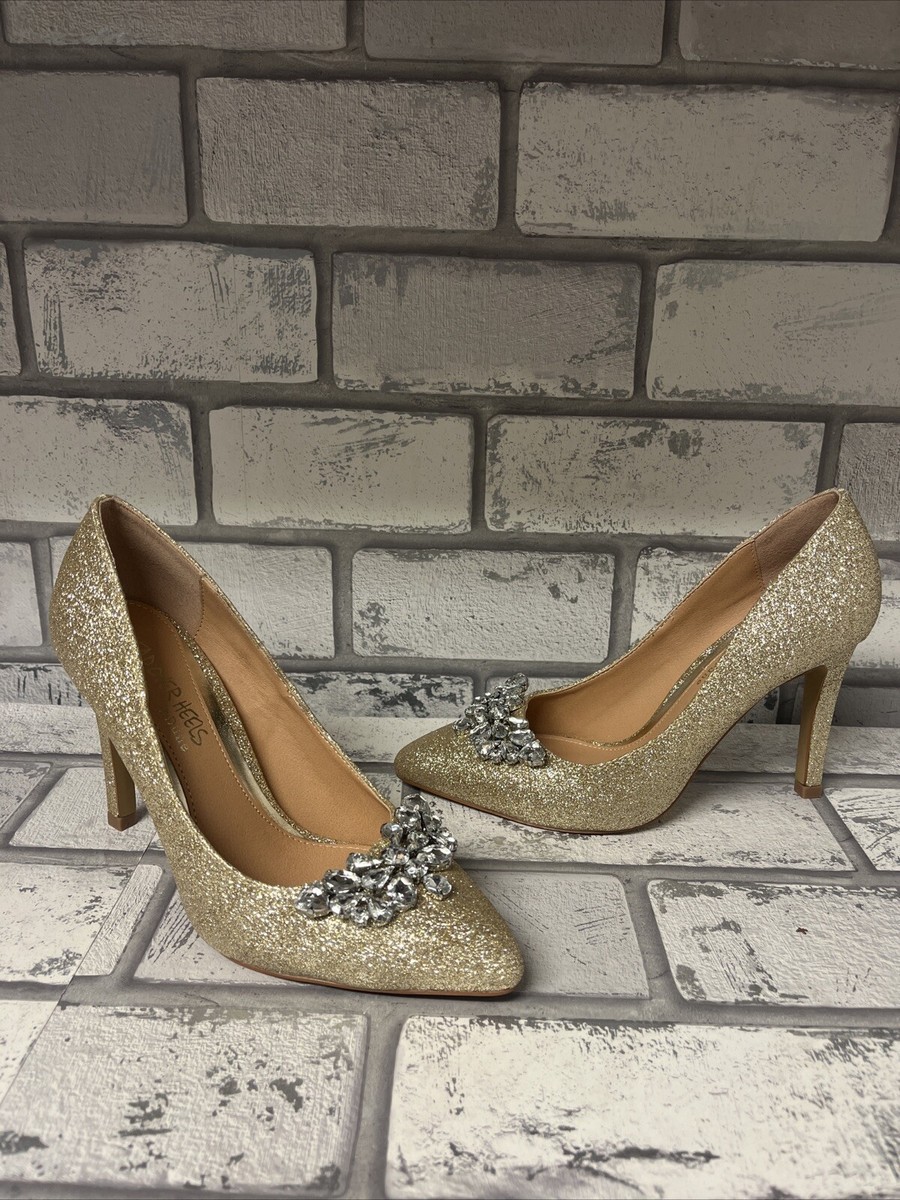 Gold Heels Dune Glitter Shoes Dune Gold Dune Sparkly Heels Dune