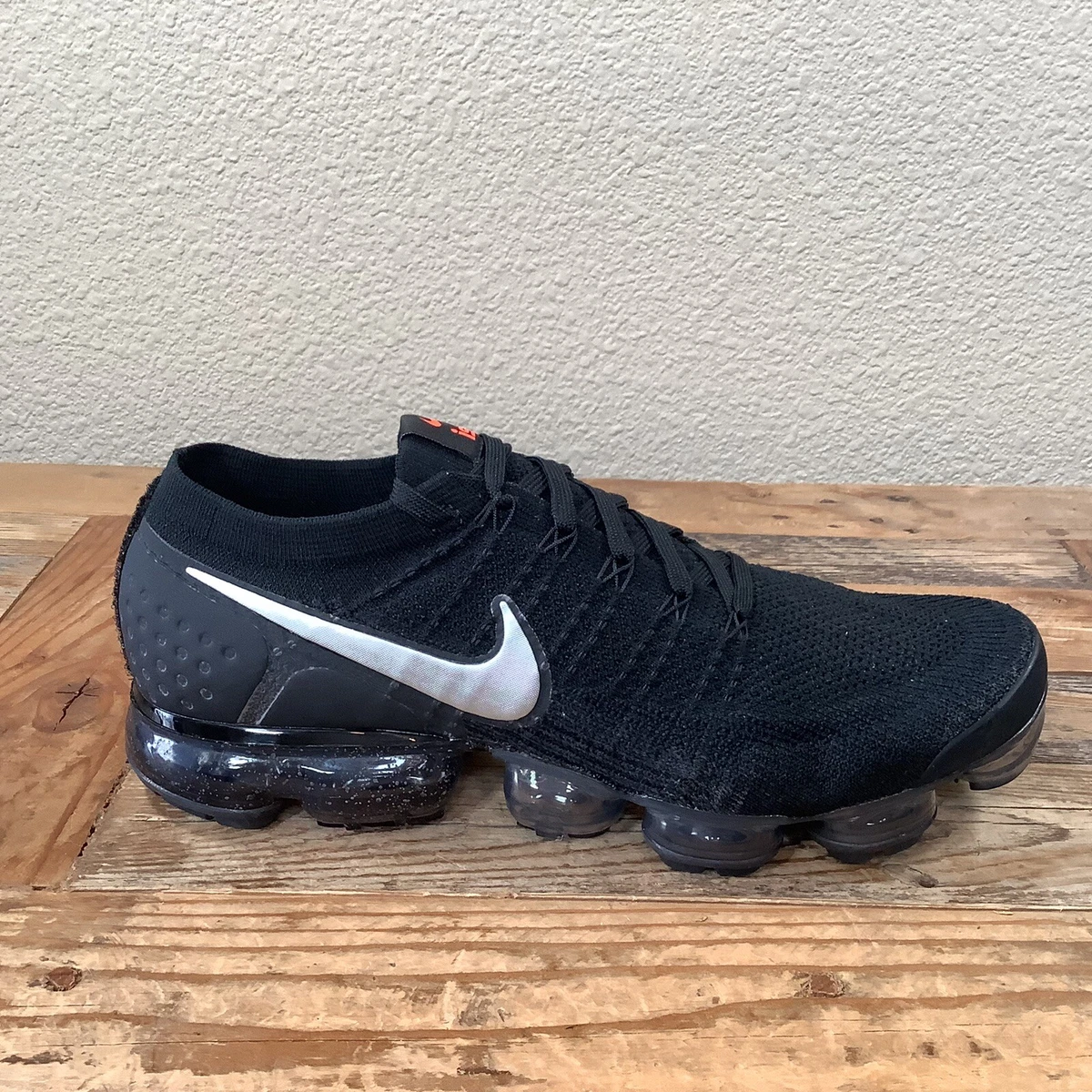 Nike vapormax flyknit black cheap mens