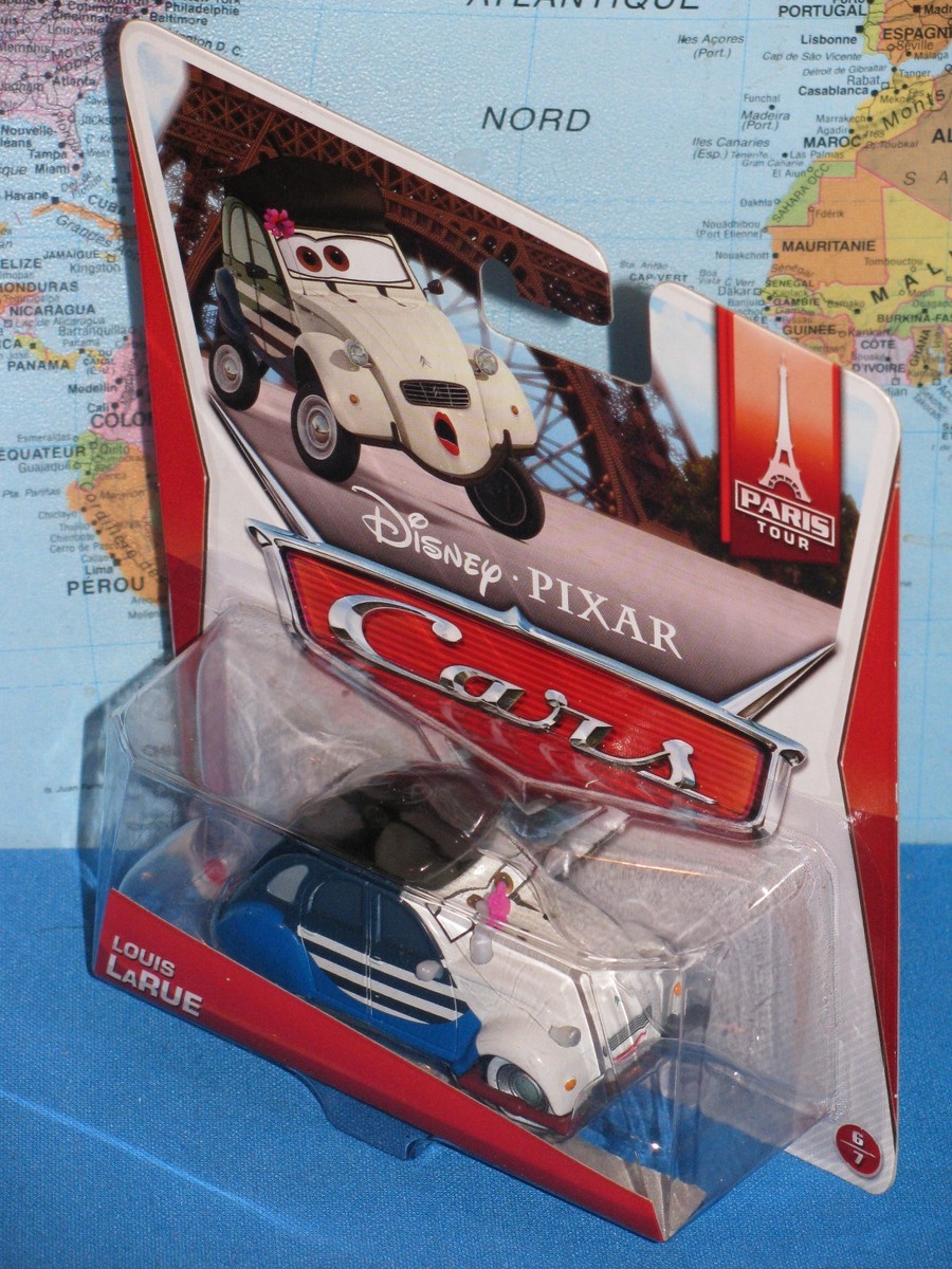 DISNEY PIXAR CARS LOUIS LaRUE #6/7 PARIS TOUR CITROEN FRENCH CAR